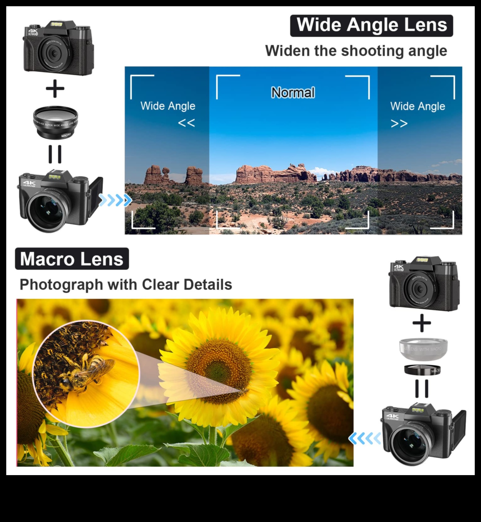 Momente macro: Camere foto pentru aventuri fotografice de aproape